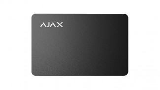 Комплект безконтактних карток Ajax Pass чорний 10шт
