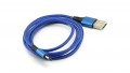 Кабель USB 2.0 до Micro USB Tcom 1 метр синій