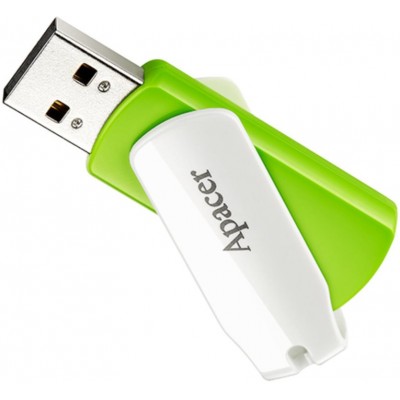 Накопичувач Apacer 32GB AH335 USB 2.0 Green (AP32GAH335G-1)