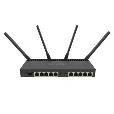MikroTik RB4011iGS+5HacQ2HnD-IN Wi-Fi з SFP