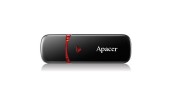 Накопичувач Apacer 64GB AH333 USB 2.0 Black (AP64GAH333B-1)