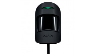 Дротовий датчик руху Ajax MotionProtect Fibra чорний