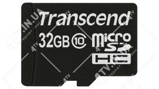 Карта пам'яті microSDHC UHS-1 Transcend 32GB Premium class 10 (TS32GUSDU1)