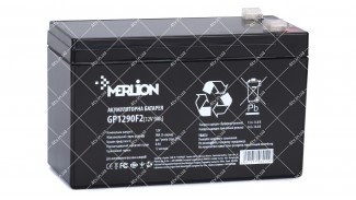 Батарея акумуляторна Merlion AGM GP1290F2 12V 9Ah