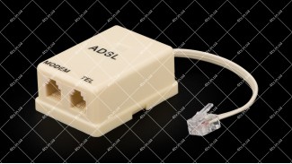 Спліттер ADSL 6Р4С з телефонним кабелем 0.1 метра