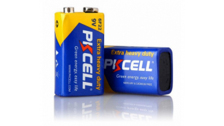 Батарейка PKCELL EXTRA HEAVY DUTY 9V/6LR61 1шт