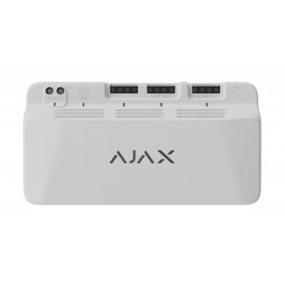 Модуль для додаткового живлення Ajax LineSupply 45W Fibra white