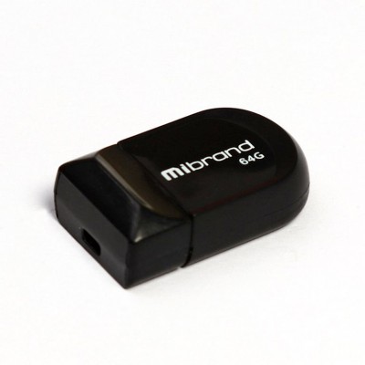 Накопичувач Mibrand Scorpio 64Gb Black USB 2.0 (MI2.0/SC64M3B)