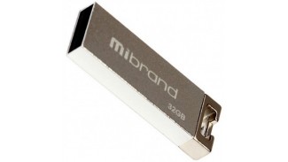 Накопичувач Mibrand Сhameleon 32Gb Silver USB 2.0 (MI2.0/CH32U6S)