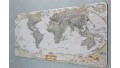 Килимок Карта Світу 300*700 White-gray