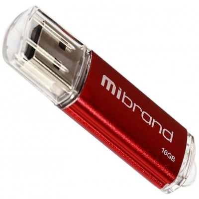 Накопичувач Mibrand Cougar 16Gb Red USB 2.0 (MI2.0/CU16P1R)