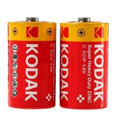 Батарейка Kodax Extra Heavy Duty 1.5V R20P 2 шт