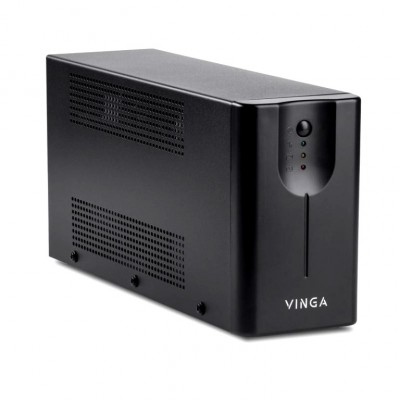 ДБЖ UPS Vinga LED 800VA metal case (VPE-800M)