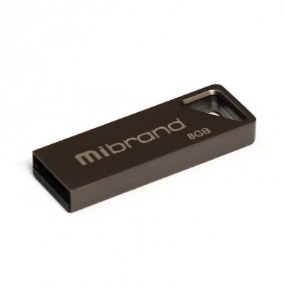Накопитель Mibrand Stingray 8Gb Grey USB 2.0 (MI2.0/ST8U5G)
