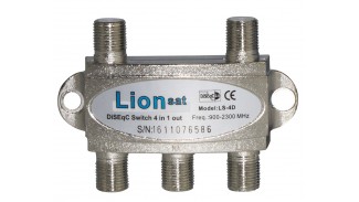 DiSEqC 4х1 LionSAT LS-4D