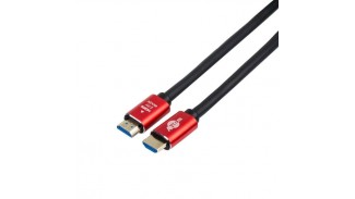 Кабель HDMI-HDMI ATcom v.2.0 Red/Gold 15 метрів