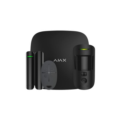 Комплект сигналізації Ajax StarterKit Cam чорний