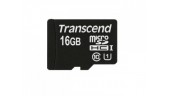 Карта пам'яті microSDHC (UHS-1) Transcend 16GB class 10 (TS16GUSDСU1)