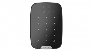 Бездротова клавіатура сенсорна Ajax KeyPad Plus чорна