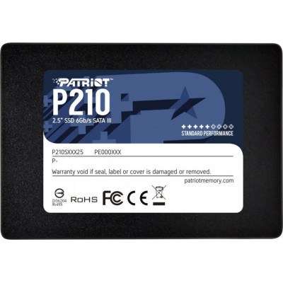 SSD накопичувач Patriot P210 2.5" 128GB 3D QLC (P210S128G25)
