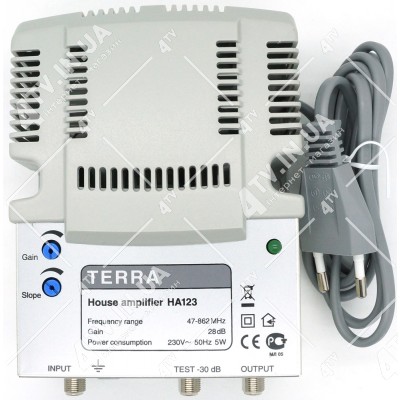 Підсилювач будинковий Terra HA-123