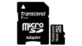 Карта пам'яті microSDHC UHS-I Transcend 16GB class 10 adapter SD (TS16GUSDU1)