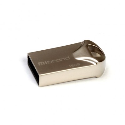 Накопичувач Mibrand Hawk 16Gb Silver USB 2.0 (MI2.0/HA16M1S)