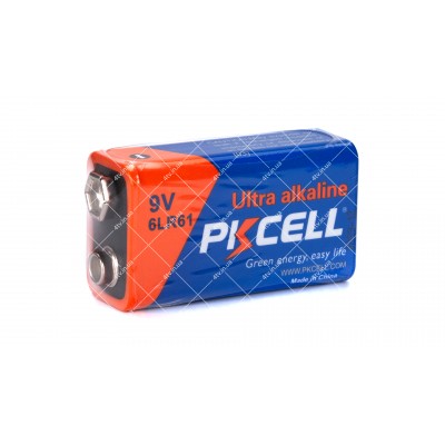 Батарейка PKCELL ULTRA ALKALINE 9V/6LR61