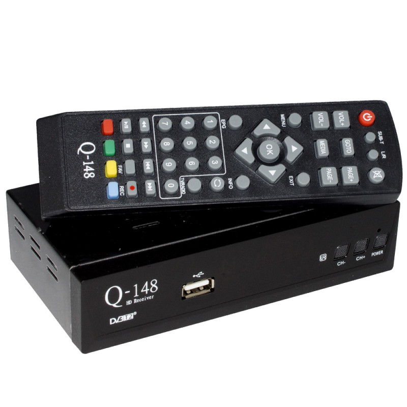 Q-SAT Q-148 IPTV DVB-T2 Dolby Digital AC3