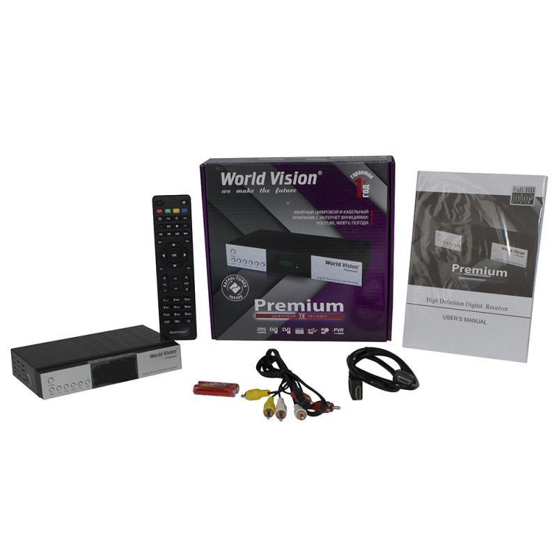 World Vision Premium DVB-T2/С RF Модулятор