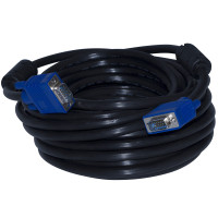 Кабель VGA-VGA DE-15Hd ATcom 2 ферита 10 метров