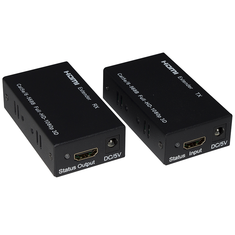 Подовжувач HDMI-шнура по кручений парі 60м, активний