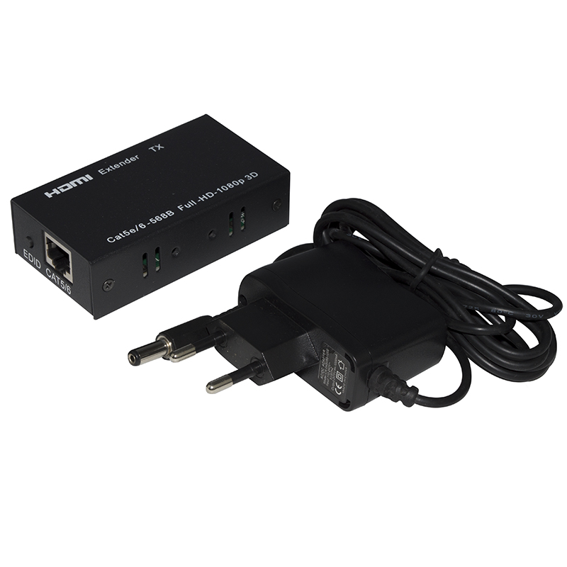 Подовжувач HDMI-шнура по кручений парі 60м, активний