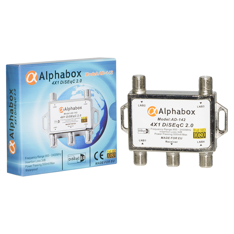 DiSEqC 4х1 Alphabox AD-142