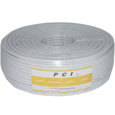 Кабель коаксіальний PCI RG-6 100 метрів 75 Ом