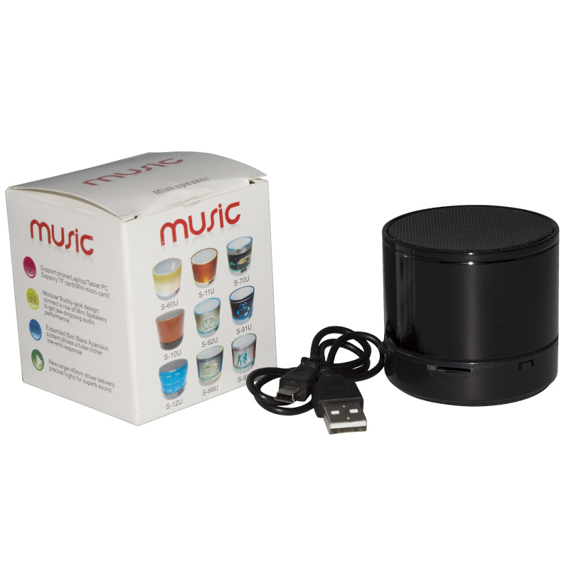 Колонка портативная Musik S10 Bluetooth черная