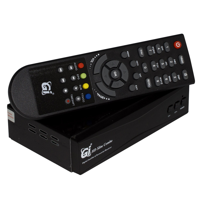 GI HD Slim Combo DVB-S2/T2