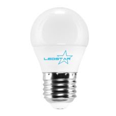 Світлодіодна лампочка LEDSTAR 6W E27 4000K STANDARD G45 (КУЛЯ)