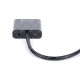 Адаптер (перехідник) HDMI - VGA + AUDIO + ЖИВЛЕННЯ 0.2м