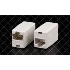 Перехідник з'єднувач 8P8C RJ-45 гніздо - гніздо