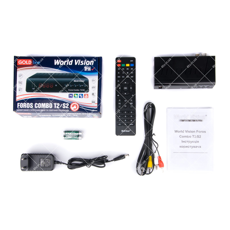 World Vision Foros Combo DVB-T2/S2