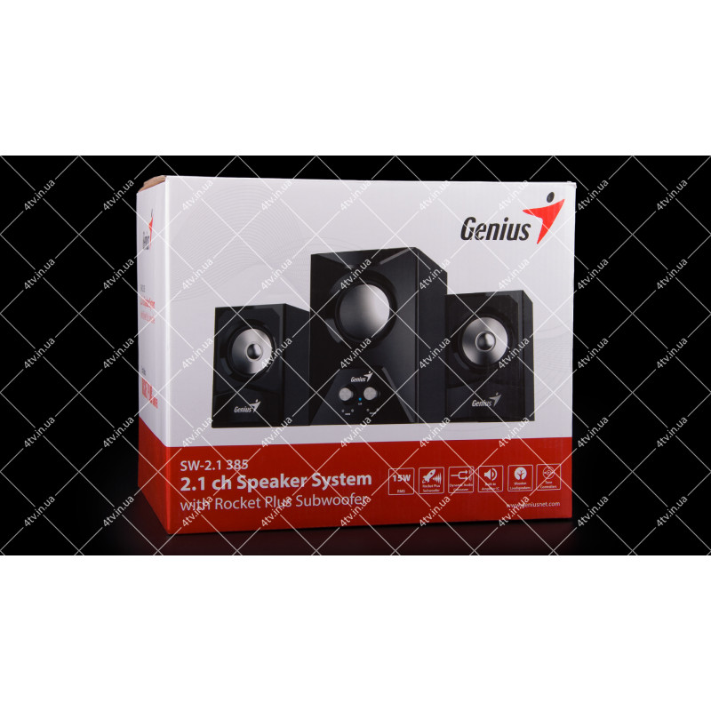Колонки 2.1 Genius SW-385 чорні
