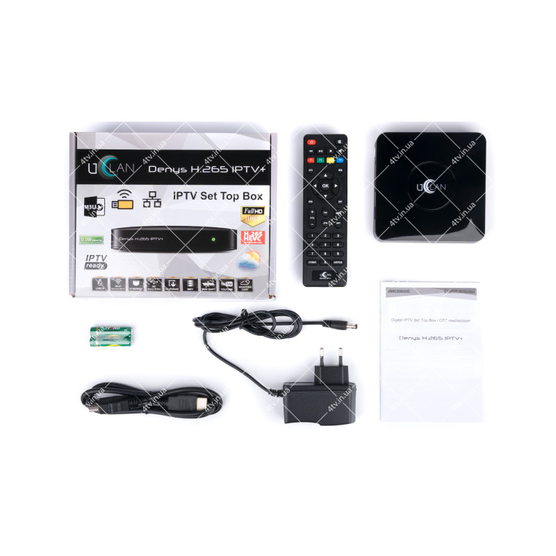 uClan Denys H.265 IPTV + PLUS