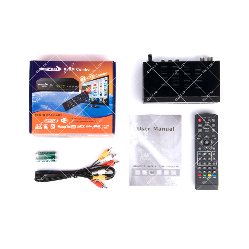 OpenFox X-6m Combo HD DVB-S2/T2
