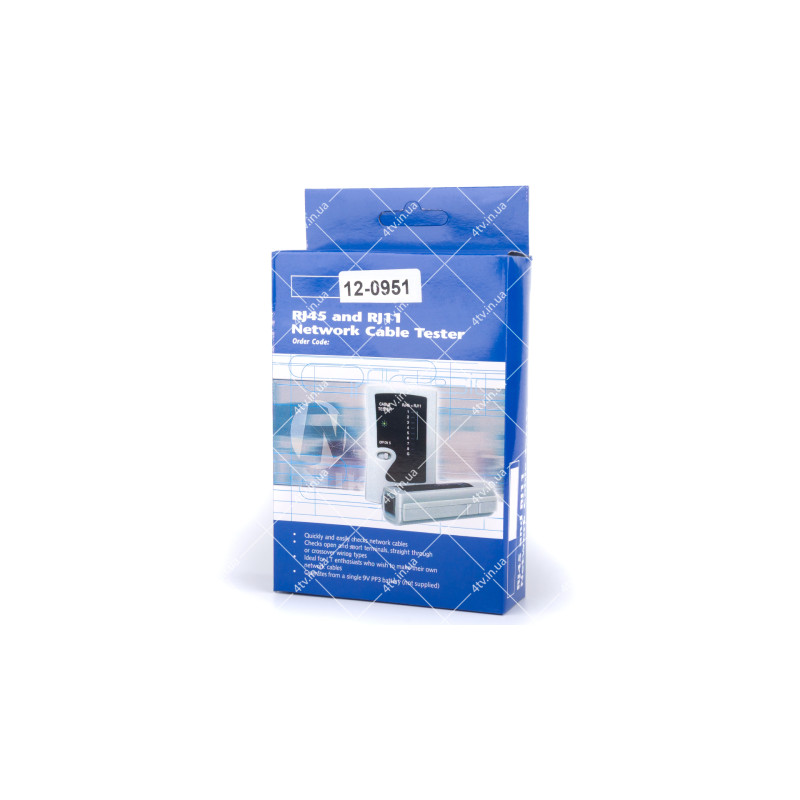 Тестер кабельный RJ45+BNC NSHL-468BNC