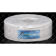 Кабель коаксіальний Sprint SL6 RG-6 Мідь 100 метрів