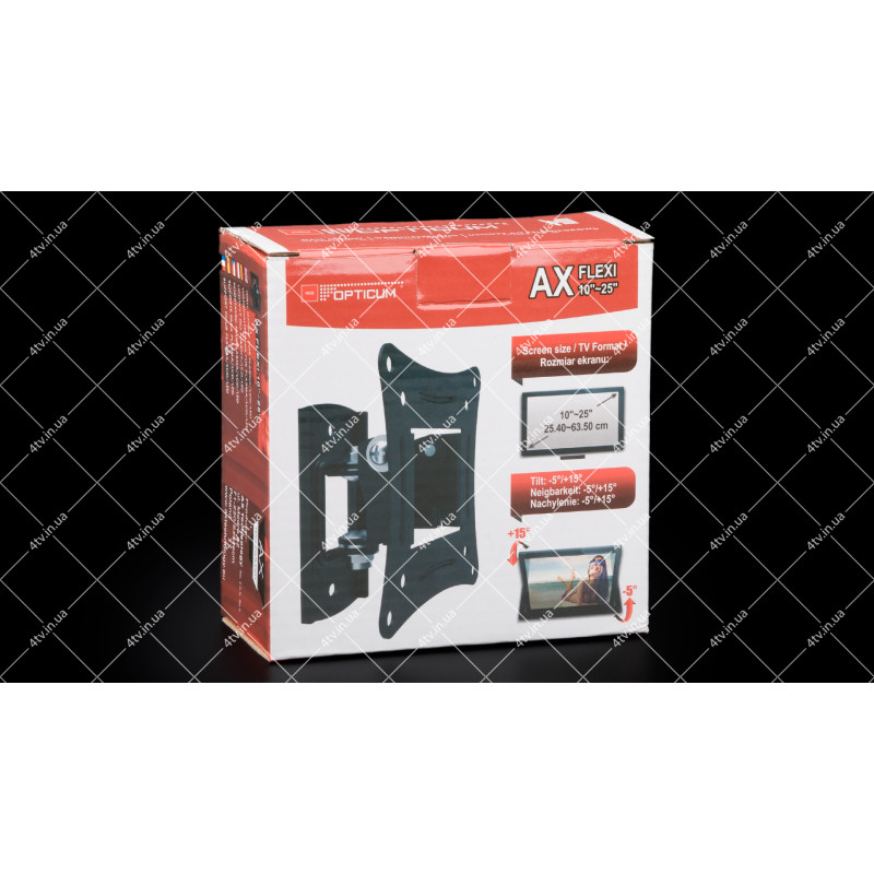 Кронштейн для телевизора Opticum AX Flexi 10-25"