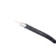 Кабель коаксіальний FinMark RG-6 100 метрів 75 Ом чорний