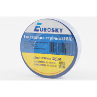Лента изоляционная Eurosky 25 метров синяя