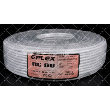 Кабель коаксіальний EPLEX RG-6U 32% 100 метрів 75 Ом